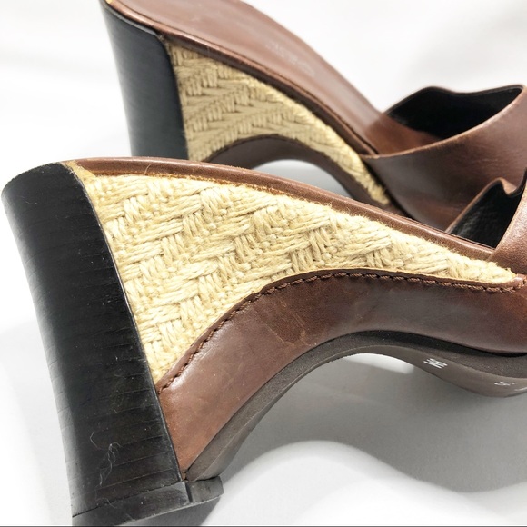 VIA SPIGA VINTAGE PLATFORM BOHO SHOES PUMPS SZ‎ 9 retro - Picture 7 of 8